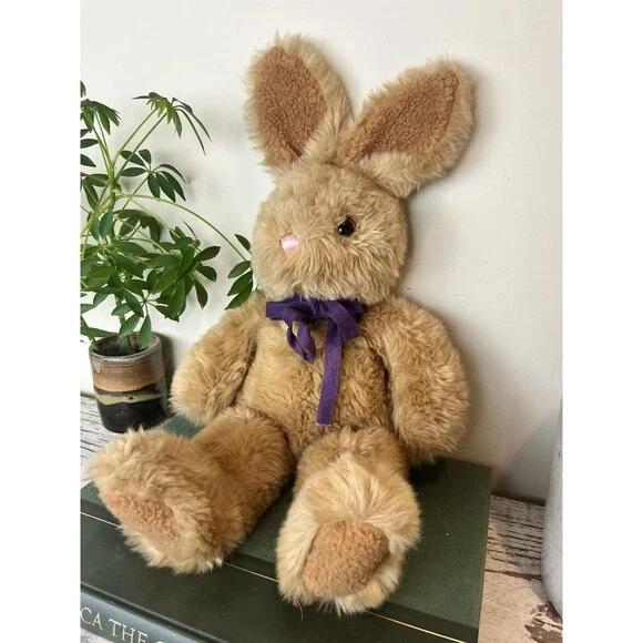 Vintage Charter Club Easter Bunny Rabbit Plush  / Spring / Holiday / Country 20” - Picture 3 of 8